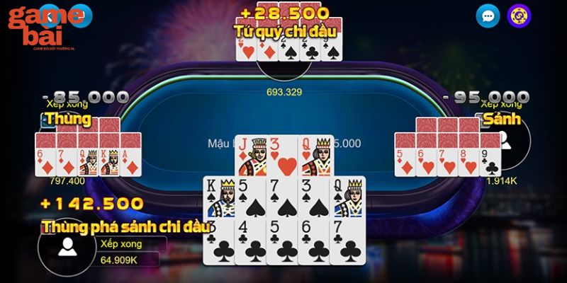 Tips chơi Mậu Binh hay ho nhất để lum tiền